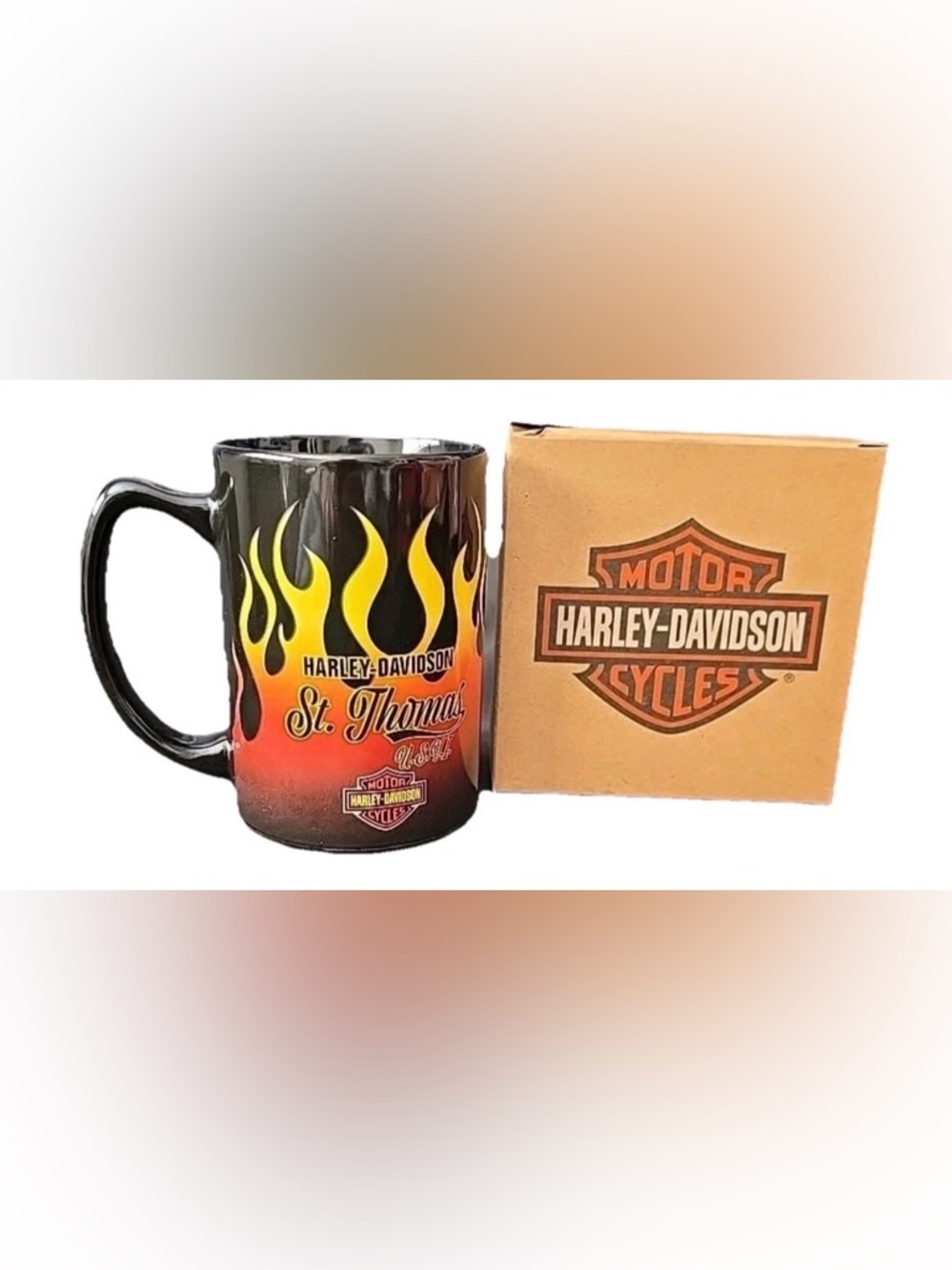 Harley-Davidson St. Thomas U.S.V.l.
Collectible Mug 2017 with Box